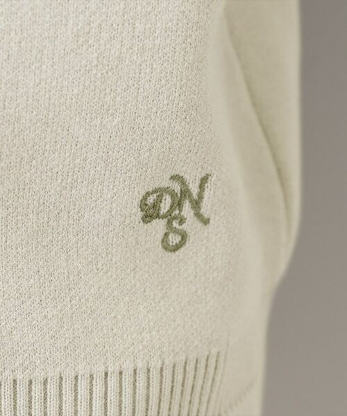 Dessin / デッサン ニット・セーター | 【キレイ見え／洗える】ジャカード編みフードジップ | 詳細12