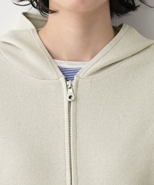 Dessin / デッサン ニット・セーター | 【キレイ見え／洗える】ジャカード編みフードジップ | 詳細16