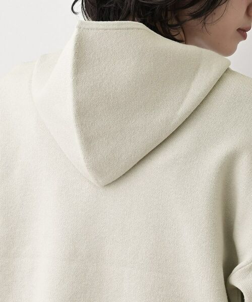 Dessin / デッサン ニット・セーター | 【キレイ見え／洗える】ジャカード編みフードジップ | 詳細17