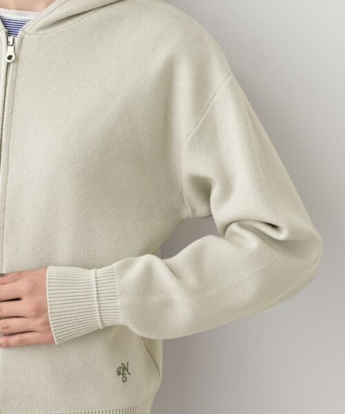 Dessin / デッサン ニット・セーター | 【キレイ見え／洗える】ジャカード編みフードジップ | 詳細18