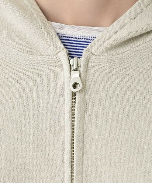 Dessin / デッサン ニット・セーター | 【キレイ見え／洗える】ジャカード編みフードジップ | 詳細20