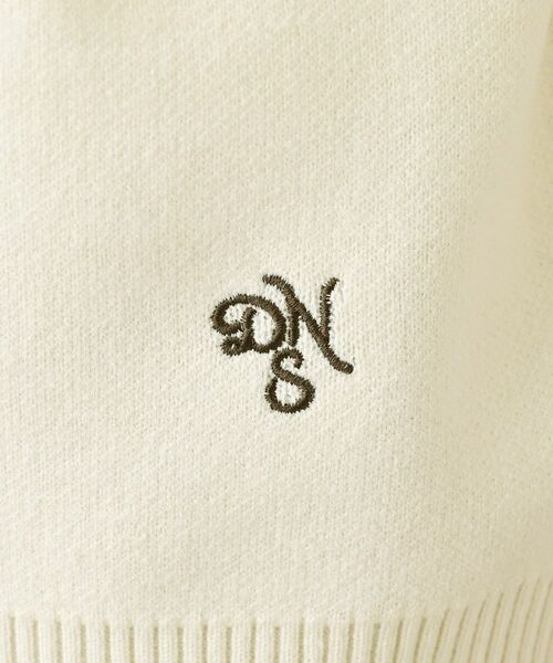 Dessin / デッサン ニット・セーター | 【キレイ見え／洗える】ジャカード編みフードジップ | 詳細4