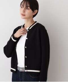 Dessin / デッサン カーディガン・ボレロ | 【洗える】スタジャンカーディガン