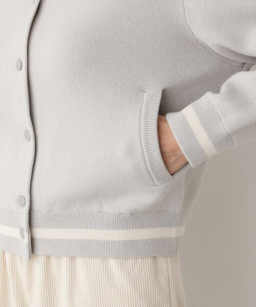 Dessin / デッサン カーディガン・ボレロ | 【洗える】スタジャンカーディガン | 詳細14