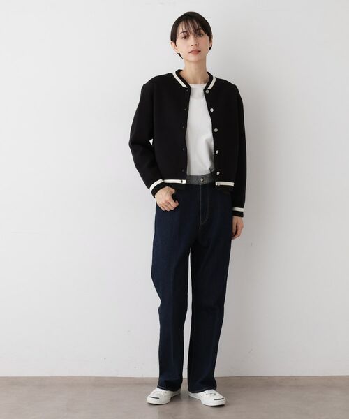 Dessin / デッサン カーディガン・ボレロ | 【洗える】スタジャンカーディガン | 詳細2