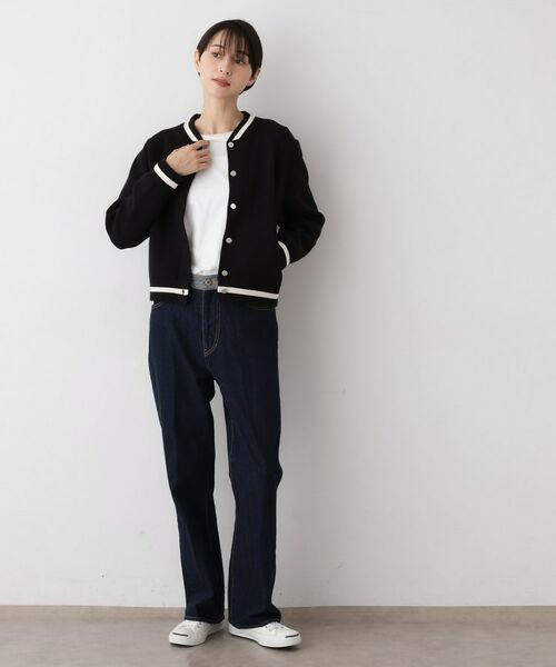 Dessin / デッサン カーディガン・ボレロ | 【洗える】スタジャンカーディガン | 詳細3