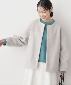 Dessin / デッサン その他アウター | メランジ起毛ジャケット