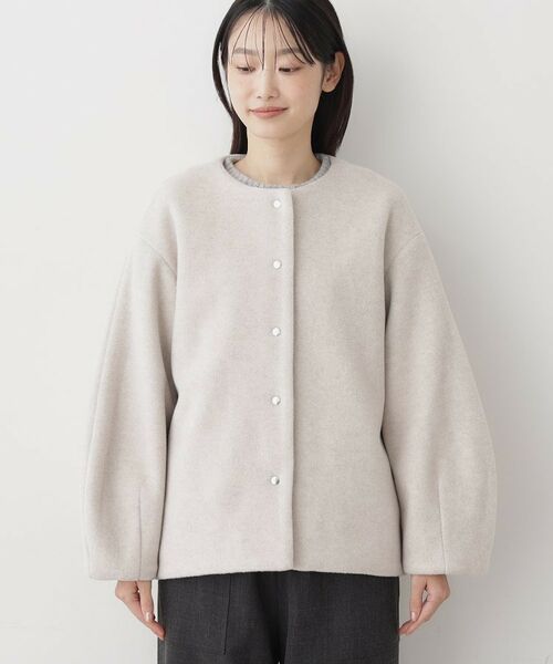 Dessin / デッサン その他アウター | メランジ起毛ジャケット | 詳細13