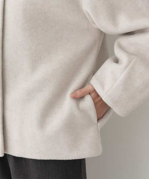Dessin / デッサン その他アウター | メランジ起毛ジャケット | 詳細19