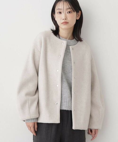 Dessin / デッサン その他アウター | メランジ起毛ジャケット | 詳細9