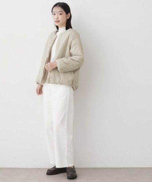 Dessin / デッサン ノーカラージャケット | 【2WAY】リバーシブルタフタボアアウター | 詳細19