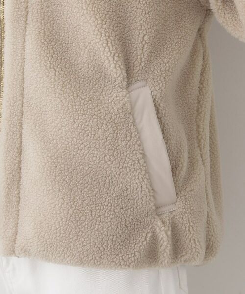 Dessin / デッサン ノーカラージャケット | 【2WAY】リバーシブルタフタボアアウター | 詳細28