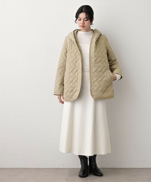 Dessin / デッサン その他アウター | キルトフードジャケット | 詳細10