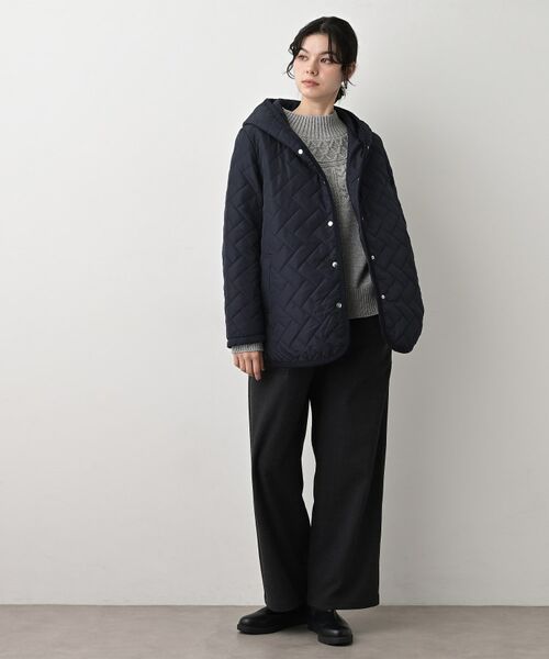 Dessin / デッサン その他アウター | キルトフードジャケット | 詳細15