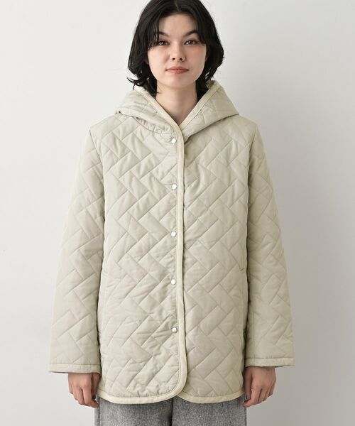 Dessin / デッサン その他アウター | キルトフードジャケット | 詳細17