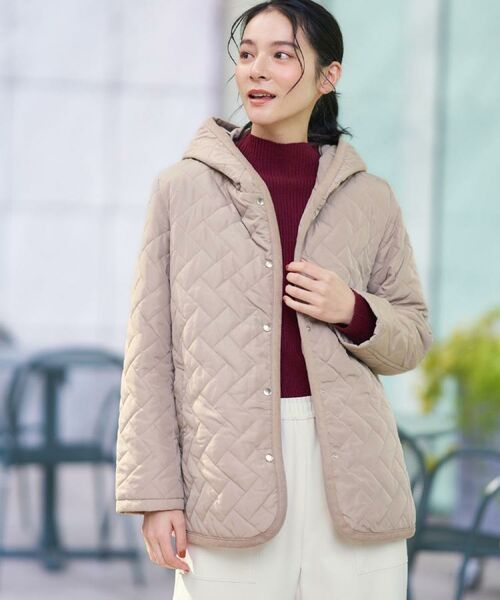 Dessin / デッサン その他アウター | キルトフードジャケット | 詳細5