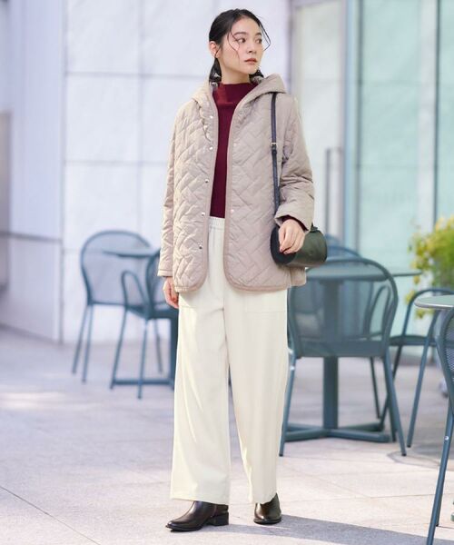 Dessin / デッサン その他アウター | キルトフードジャケット | 詳細6