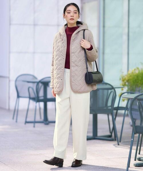 Dessin / デッサン その他アウター | キルトフードジャケット | 詳細7