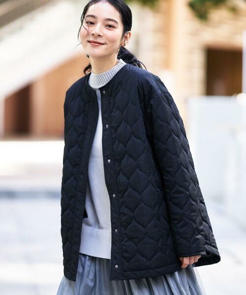 Dessin / デッサン その他アウター | キルトノーカラージャケット | 詳細1