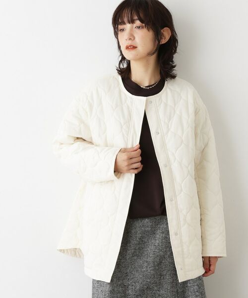 Dessin / デッサン その他アウター | キルトノーカラージャケット | 詳細14
