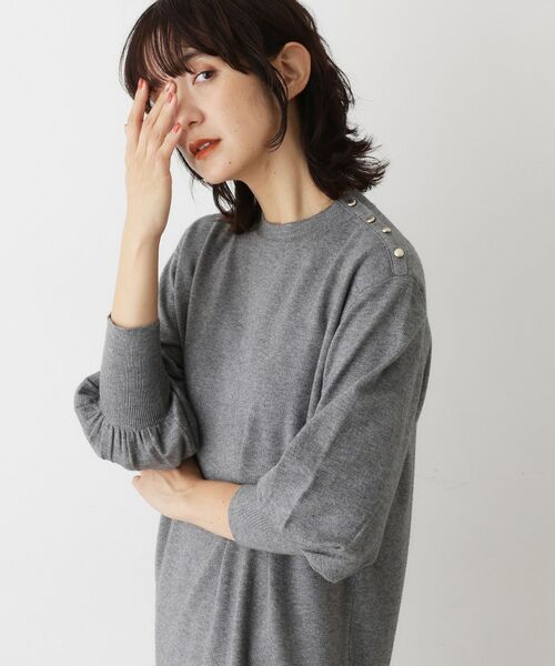 Dessin / デッサン ロング・マキシ丈ワンピース | 【2点セット/洗える】パンツレイヤードワンピース | 詳細1