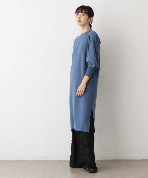 Dessin / デッサン ロング・マキシ丈ワンピース | 【2点セット/洗える】パンツレイヤードワンピース | 詳細11