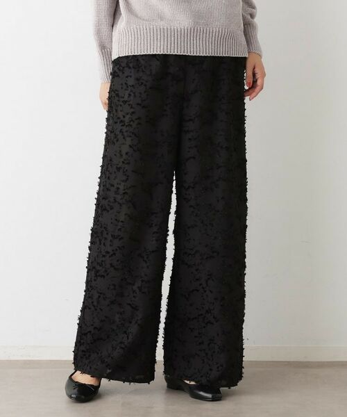 Dessin / デッサン ロング・マキシ丈ワンピース | 【2点セット/洗える】パンツレイヤードワンピース | 詳細4