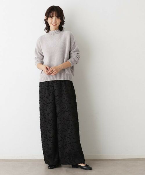 Dessin / デッサン ロング・マキシ丈ワンピース | 【2点セット/洗える】パンツレイヤードワンピース | 詳細6