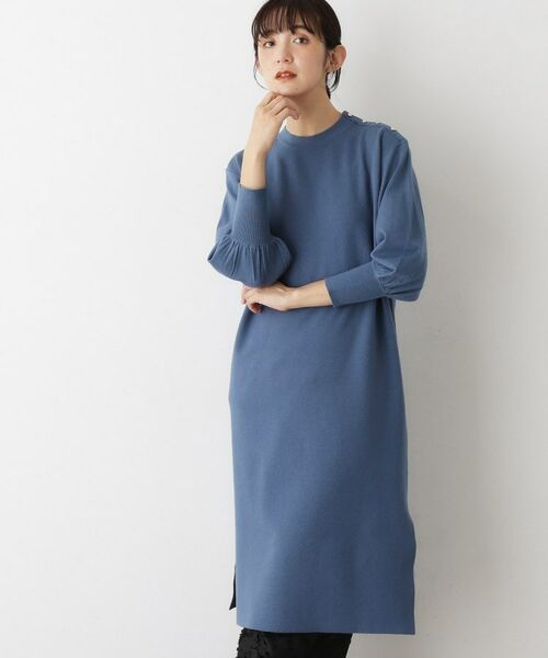 Dessin / デッサン ロング・マキシ丈ワンピース | 【2点セット/洗える】パンツレイヤードワンピース | 詳細9