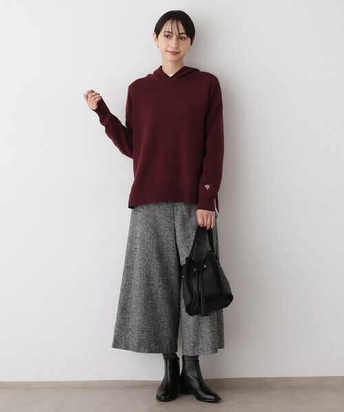 Dessin / デッサン ショート・ハーフ・半端丈パンツ | 【洗える/後ろゴム】ツイードマリンクロップド丈パンツ | 詳細11