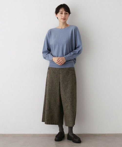 Dessin / デッサン ショート・ハーフ・半端丈パンツ | 【洗える/後ろゴム】ツイードマリンクロップド丈パンツ | 詳細13