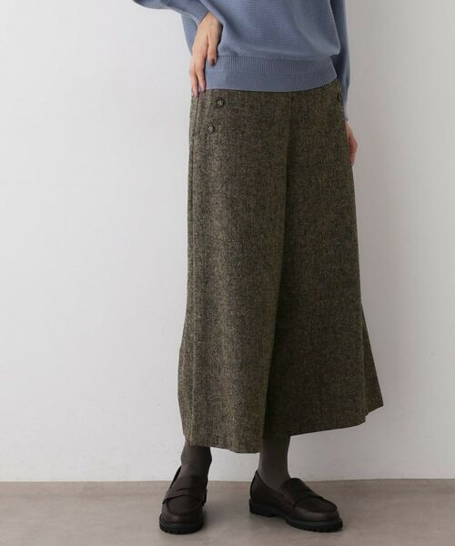 Dessin / デッサン ショート・ハーフ・半端丈パンツ | 【洗える/後ろゴム】ツイードマリンクロップド丈パンツ | 詳細15