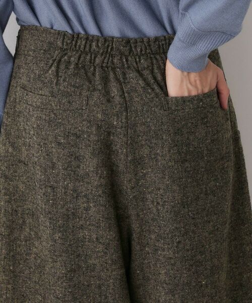 Dessin / デッサン ショート・ハーフ・半端丈パンツ | 【洗える/後ろゴム】ツイードマリンクロップド丈パンツ | 詳細21