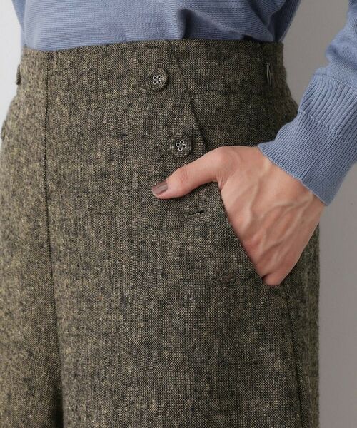 Dessin / デッサン ショート・ハーフ・半端丈パンツ | 【洗える/後ろゴム】ツイードマリンクロップド丈パンツ | 詳細23