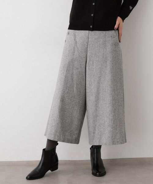 Dessin / デッサン ショート・ハーフ・半端丈パンツ | 【洗える/後ろゴム】ツイードマリンクロップド丈パンツ | 詳細5