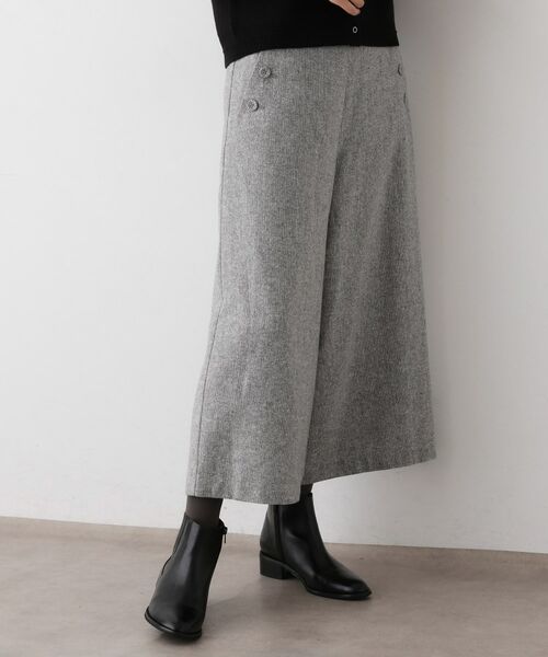 Dessin / デッサン ショート・ハーフ・半端丈パンツ | 【洗える/後ろゴム】ツイードマリンクロップド丈パンツ | 詳細6