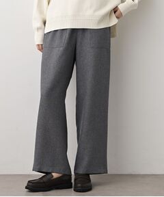 Dessin / デッサン パンツ | 【セットアップ可/ウエスト総ゴム】ツイードライクワイドパンツ