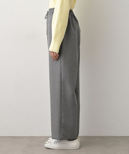 Dessin / デッサン パンツ | 【セットアップ可/ウエスト総ゴム】ツイードライクワイドパンツ | 詳細10