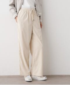 Dessin / デッサン パンツ | 【ウエストゴム・洗える】ソフトコーデュロイイージーパンツ