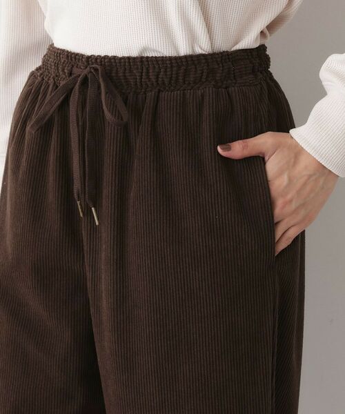 Dessin / デッサン パンツ | 【ウエストゴム・洗える】ソフトコーデュロイイージーパンツ | 詳細16