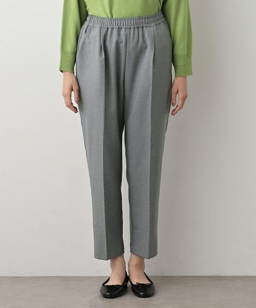 Dessin / デッサン パンツ | 【ウエストゴム/裏地付き】コンフォートテーパードパンツ | 詳細13