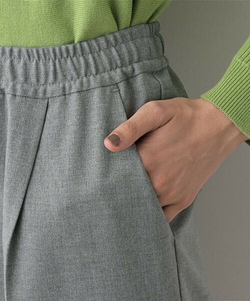 Dessin / デッサン パンツ | 【ウエストゴム/裏地付き】コンフォートテーパードパンツ | 詳細17
