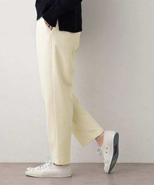 Dessin / デッサン パンツ | 【ウエストゴム/裏地付き】コンフォートテーパードパンツ | 詳細2