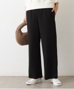Dessin / デッサン パンツ | 【セットアップ可/洗える】ドライタッチジョーゼットリラクシーパンツ