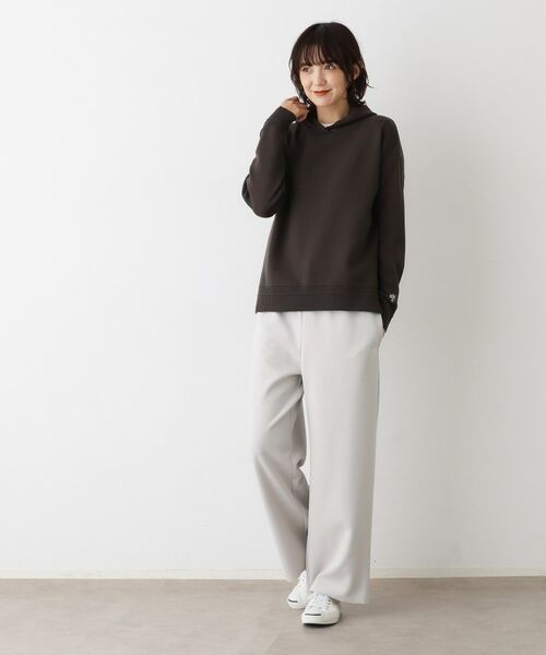 Dessin / デッサン パンツ | 【セットアップ可/洗える】ドライタッチジョーゼットリラクシーパンツ | 詳細11