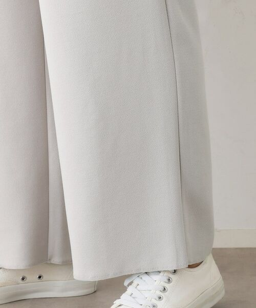 Dessin / デッサン パンツ | 【セットアップ可/洗える】ドライタッチジョーゼットリラクシーパンツ | 詳細19