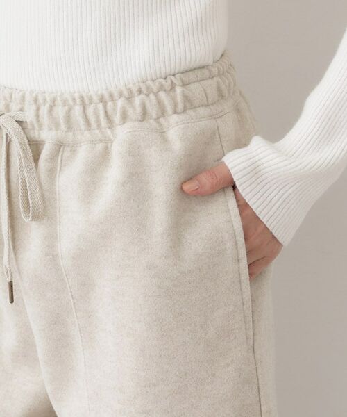 Dessin / デッサン パンツ | 【セットアップ可/洗える】メルトンリラクシーパンツ | 詳細13