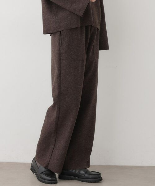Dessin / デッサン パンツ | 【セットアップ可/洗える】メルトンリラクシーパンツ | 詳細2