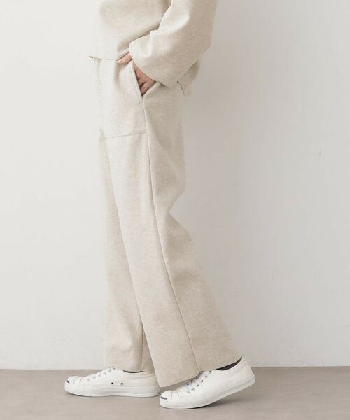 Dessin / デッサン パンツ | 【セットアップ可/洗える】メルトンリラクシーパンツ | 詳細6