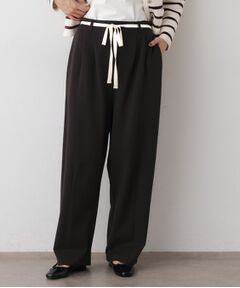 Dessin / デッサン パンツ | 【洗える】カーヴィパンツ